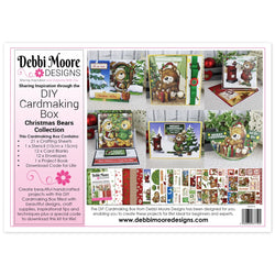 Debbi Moore Designs Day Cardmaking Kit - Christmas Bears - DMIWCK216 - Lilly Grace Crafts