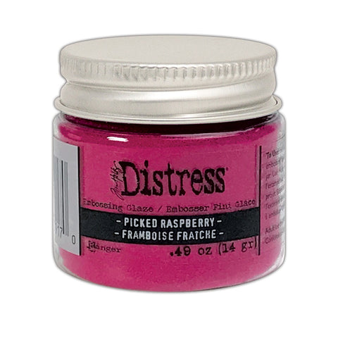 Ranger Picked Raspberry Tim Holtz® Distress Embossing Glaze - TDE79170 - Lilly Grace Crafts