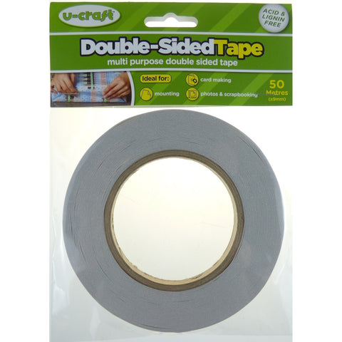 U-Craft Double sided tape 9mm x 50m - FN201174 - Lilly Grace Crafts