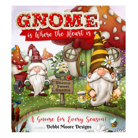 Debbi Moore Designs Gnome is where the heart is Collection USB Key - DMUSB640 - Lilly Grace Crafts