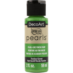 DecoArt Festive Green Americana Pearls - 2o - CLDAP230-2OZ - Lilly Grace Crafts