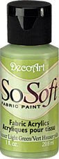 DecoArt Hauser Light Green SoSoft 1Oz. - CLDA-DSS47-1OZ - Lilly Grace Crafts