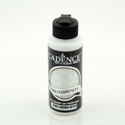 Cadence Ancient White 120 ml Hybrid Acrylic Paint For Multisurfaces - CA741326 - Lilly Grace Crafts