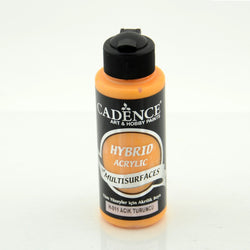 Cadence Light Orange 120 ml Hybrid Acrylic Paint For Multisurfaces - CA741401 - Lilly Grace Crafts