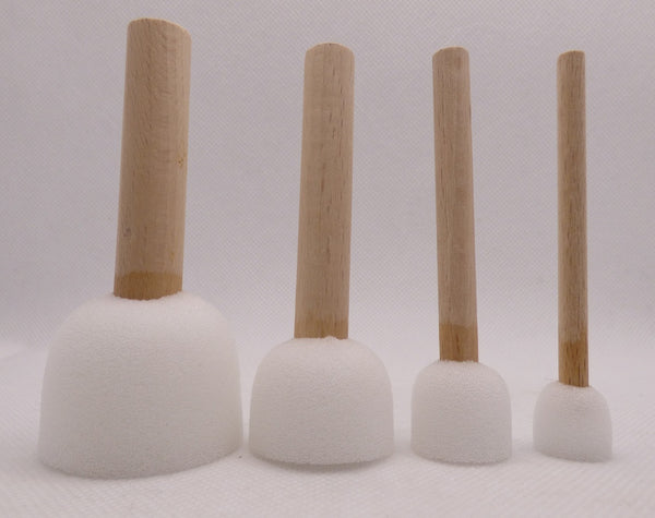 Cadence Sponge Brush Set Ca-904  ( 4 Pieces ) - CA223012 - Lilly Grace Crafts