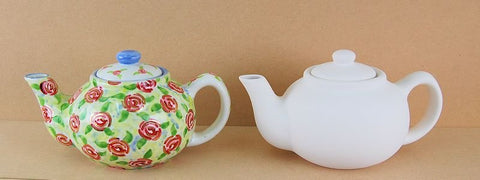 Country Love Crafts GMS Teapot Traditional (Medium) Box Quantity 4 - CLMC019 - Lilly Grace Crafts