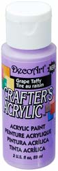 DecoArt Grape Taffy Crafters Acrylic 2oz - CLDCA122-2OZ - Lilly Grace Crafts