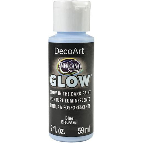 DecoArt Blue Americana Glow Colours 2-Oz. - CLDA382-2OZ - Lilly Grace Crafts