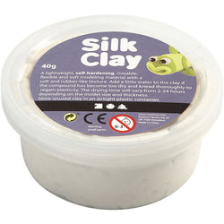 Creativ Silk Clay 40g white - CLCV79101 - Lilly Grace Crafts