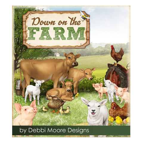 Debbi Moore Designs Down on the Farm Collection USB Key - DMUSB638 - Lilly Grace Crafts