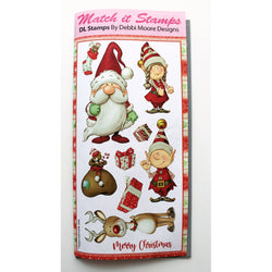 Christmas Gnome Stamp Set - DMRS003 - Lilly Grace Crafts