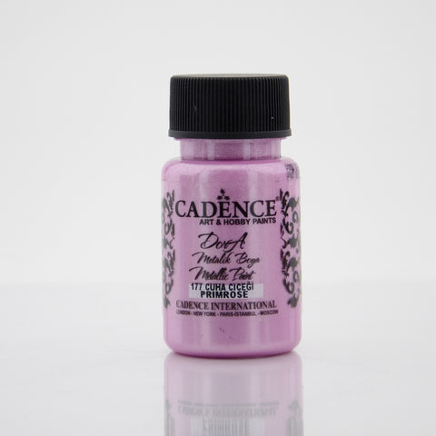 Cadence Primrose 50 ml Dora Metallic Paint - CA739095 - Lilly Grace Crafts