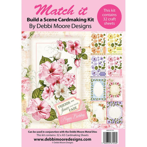 Debbi Moore Designs Match it Pack - Roses in Bloom - DMMIPP152 - Lilly Grace Crafts