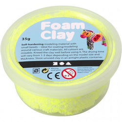 Creativ Foam Clay 35g neon yellow - single - CLCV78929 - Lilly Grace Crafts