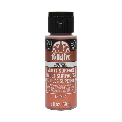 METALLIC COPPER Folkart Multisurface 2OZ - PE6305 - Lilly Grace Crafts