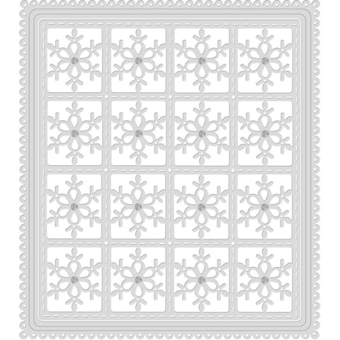 Sweet Dixie Snowflake Background Sweet Dixie Cutting Die - SDD678 - Lilly Grace Crafts