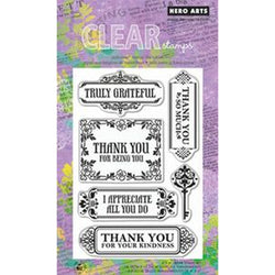 Truly Grateful - Clear Stamps - HACL569 - Lilly Grace Crafts