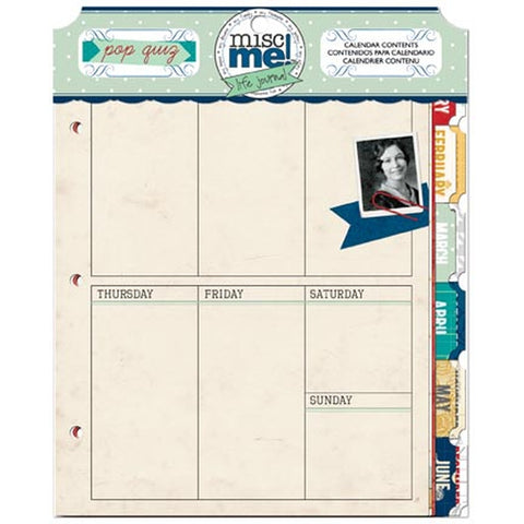 Pop Quiz Calendar Contents - BB15926346 - Lilly Grace Crafts