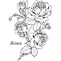 Art Stamps Roses - P81R - Lilly Grace Crafts