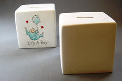 Country Love Crafts Square Cube Money Box 6 Pieces - CLMC157 - Lilly Grace Crafts