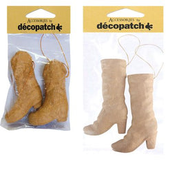 DecoPatch Pack of 2 pairs of Boots - CLDPAC350 - Lilly Grace Crafts