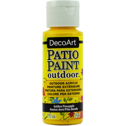 DecoArt Golden Pineapple Patio Paint - CLDCP93-2OZ - Lilly Grace Crafts