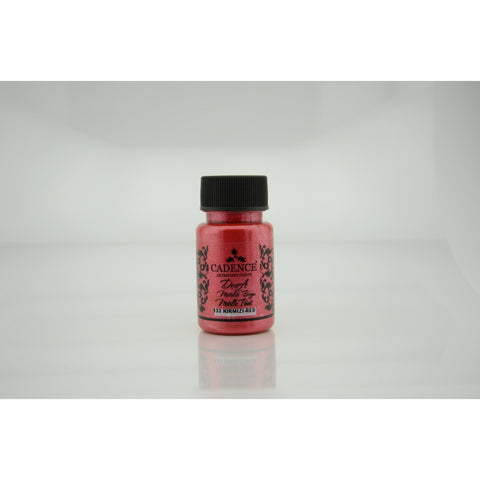 Cadence Dora Red 50 ml Dora Metallic Paint - CA724114 - Lilly Grace Crafts