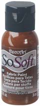 DecoArt Brown SoSoft 1Oz. - CLDA-DSS102-1OZ - Lilly Grace Crafts