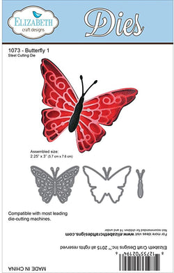 Elizabeth Craft Designs Butterfly 1 - ECD1073 - Lilly Grace Crafts