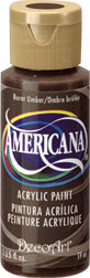 DecoArt Burnt Umber Americana Acrylic 2Oz. - CLDAO64-2OZ - Lilly Grace Crafts