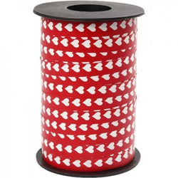 Creativ Curling Ribbon - Red White Herring Bone - CLCV20085 - Lilly Grace Crafts