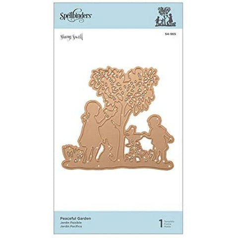 Spellbinders Shapeabilities Peaceful Garden - SBS4-965 - Lilly Grace Crafts