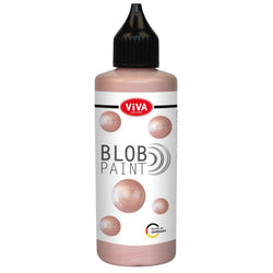 Viva Decor Blob Paint 90 ml Rose gold Metallic - VD131990410 - Lilly Grace Crafts