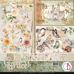 Ciao Bella Papers Ciao Bella 12" x 12" Patterns Pad  Reign of Grace - CBT060 - Lilly Grace Crafts