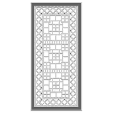 Sweet Dixie SD Tall Geometric Panel Sweet Dixie Cutting Die - SDD593 - Lilly Grace Crafts