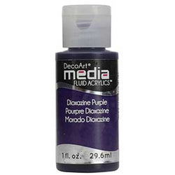 DecoArt Dioxazine Purple (MEDIA PAINT) - CLDADMFA12-8OZ - Lilly Grace Crafts