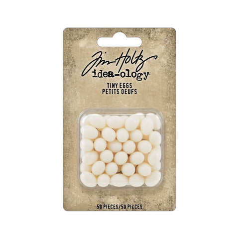 Tim Holtz idea-ology Tim Holtz Tiny Eggs - pack of 50 - ADTH94304 - Lilly Grace Crafts