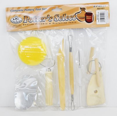 Royal & Langnickel Complete pottery tool 8 pc - CLRSET-POT1 - Lilly Grace Crafts