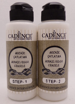 Cadence 120ml + 120ml Eggs - Mosaic Crackle  - CA792779 - Lilly Grace Crafts