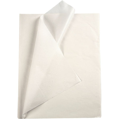 Creativ Tissue Paper 50x70cm 14g x25 white - CLCV20860 - Lilly Grace Crafts