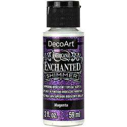 DecoArt Magenta Enchanted Shimmer - 2Oz. - CLDADES06-2OZ - Lilly Grace Crafts