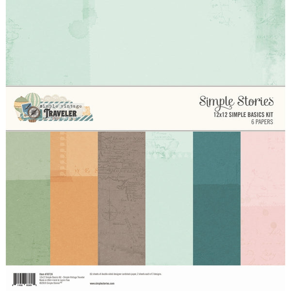 Simple Stories Simple Basics Kit - SI10724 - Lilly Grace Crafts
