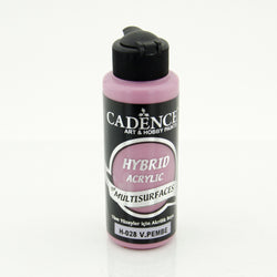 Cadence Victoria Pink 120 ml Hybrid Acrylic Paint For Multisurfaces - CA741579 - Lilly Grace Crafts