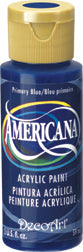 DecoArt Primary Blue Americana Acrylic 2Oz. - CLDA200-2OZ - Lilly Grace Crafts