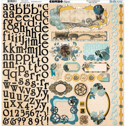 Somewhere In Time Combo Sticker Sold in Singles - BB16403417 - Lilly Grace Crafts