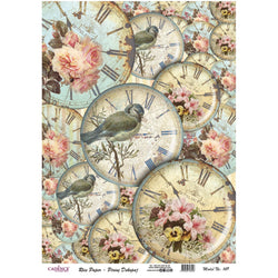 Cadence Rice Decoupage Paper - Timeless Moments - CA728426 - Lilly Grace Crafts