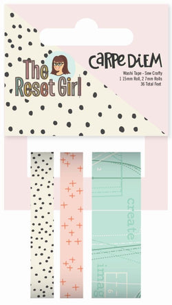 Simple Stories Washi Tape - The Reset Girl Sold in singles - SI4986 - Lilly Grace Crafts