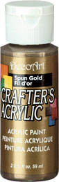DecoArt Spun Gold Crafters Acrylic 2oz - CLDCA96 - Lilly Grace Crafts