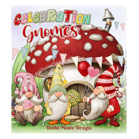 Debbi Moore Designs Celebration Gnomes Collection USB Key - DMUSB645 - Lilly Grace Crafts