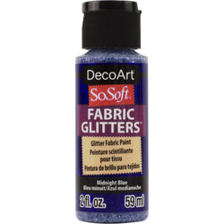 DecoArt Midnight Blue Fabric Paint - CLDADSSFG14-2OZ - Lilly Grace Crafts